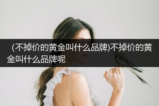 （不掉价的黄金叫什么品牌)不掉价的黄金叫什么品牌呢